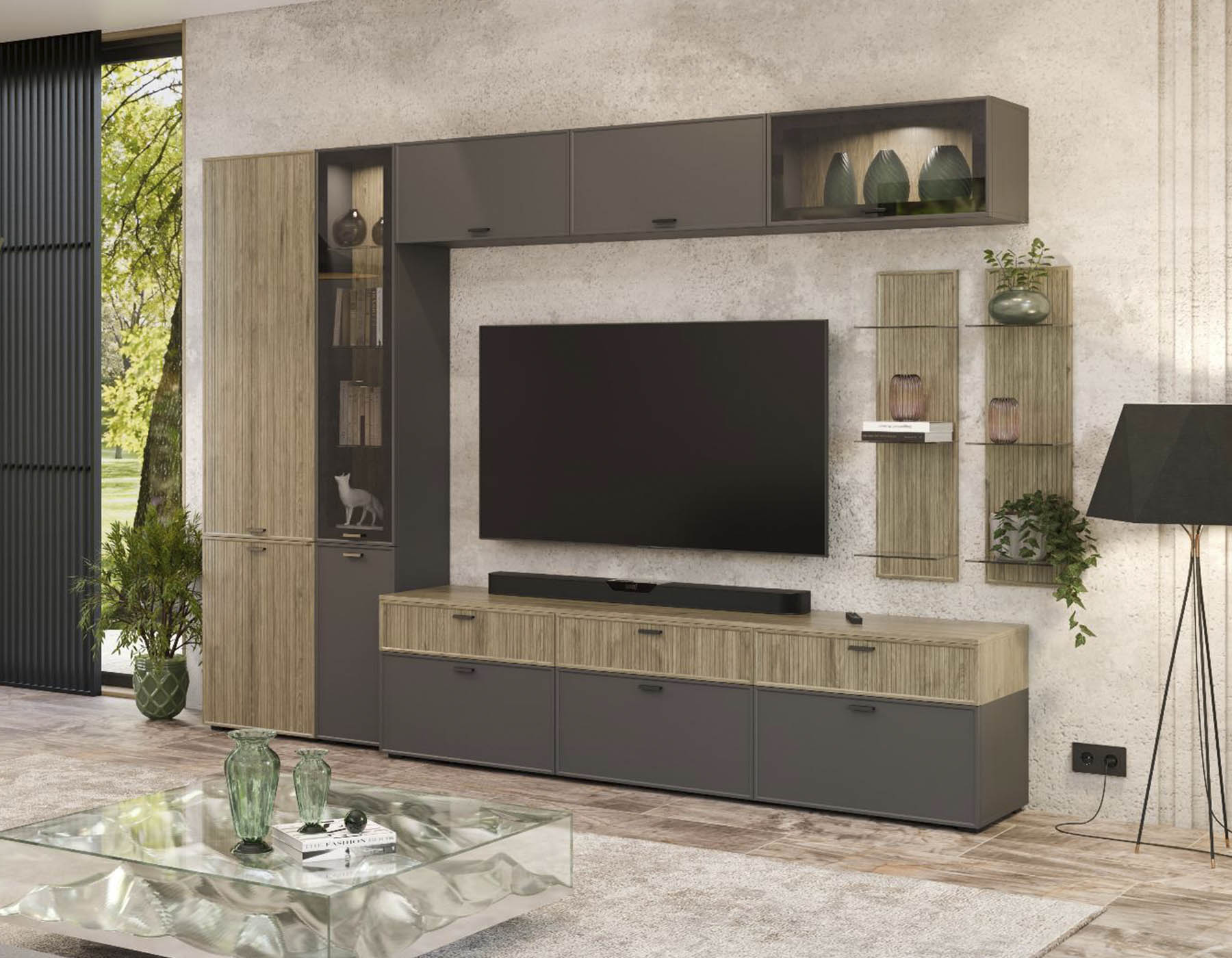 Гостиная Стелла 1-2 в салоне Мебель Лотус