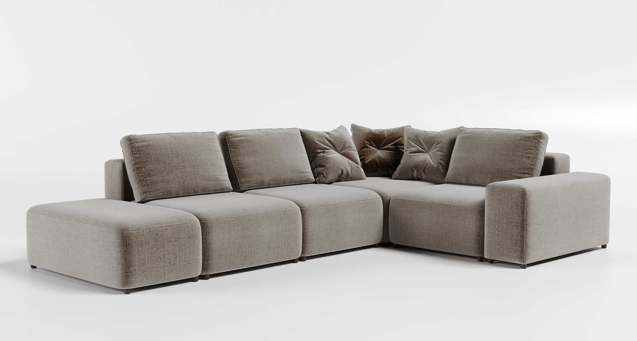 Диван Оскар модульный угловой диван для современной гостиной