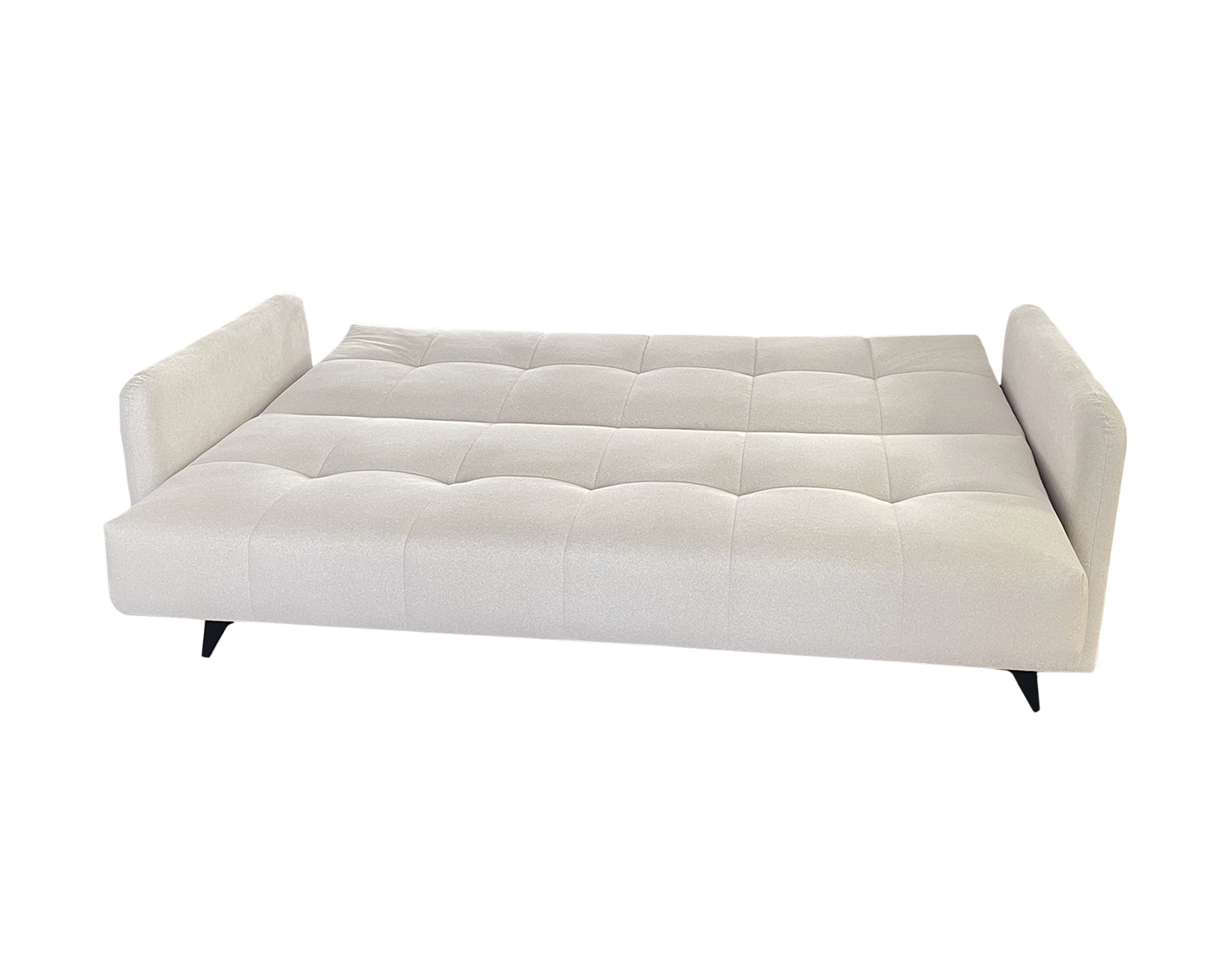 Диван кровать прямой Атлетико с узкими подлокотниками современный на ножках - в Мебель Лотус в Ставрополе