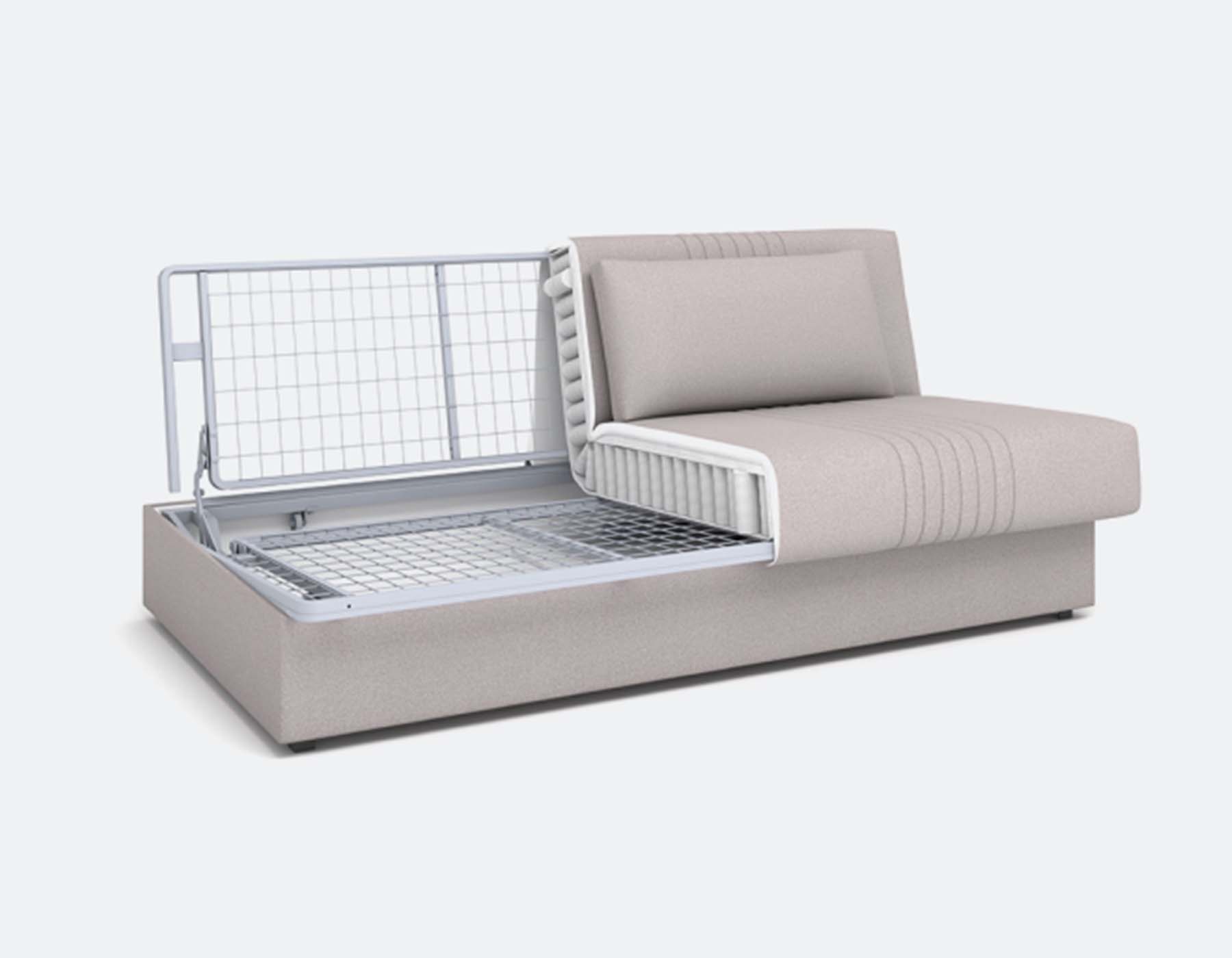 Диван прямой Паркер без подлокотников - в Мебель Лотус в Ставрополе