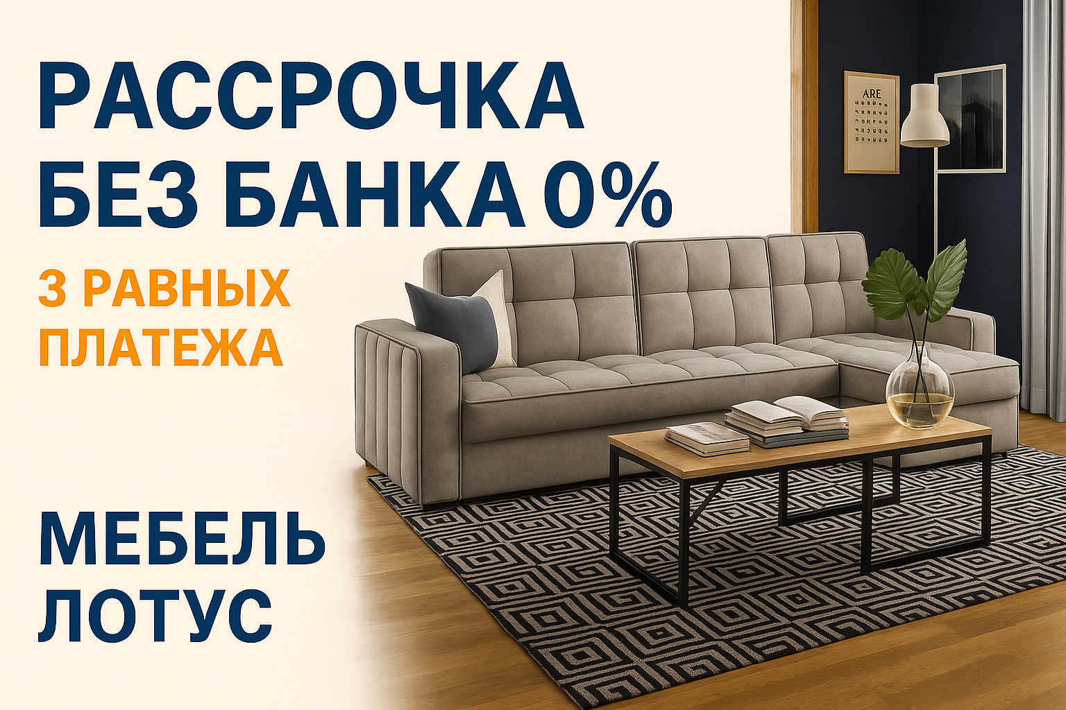 Мебель без банка и переплат: новый способ купить сейчас, заплатить потом