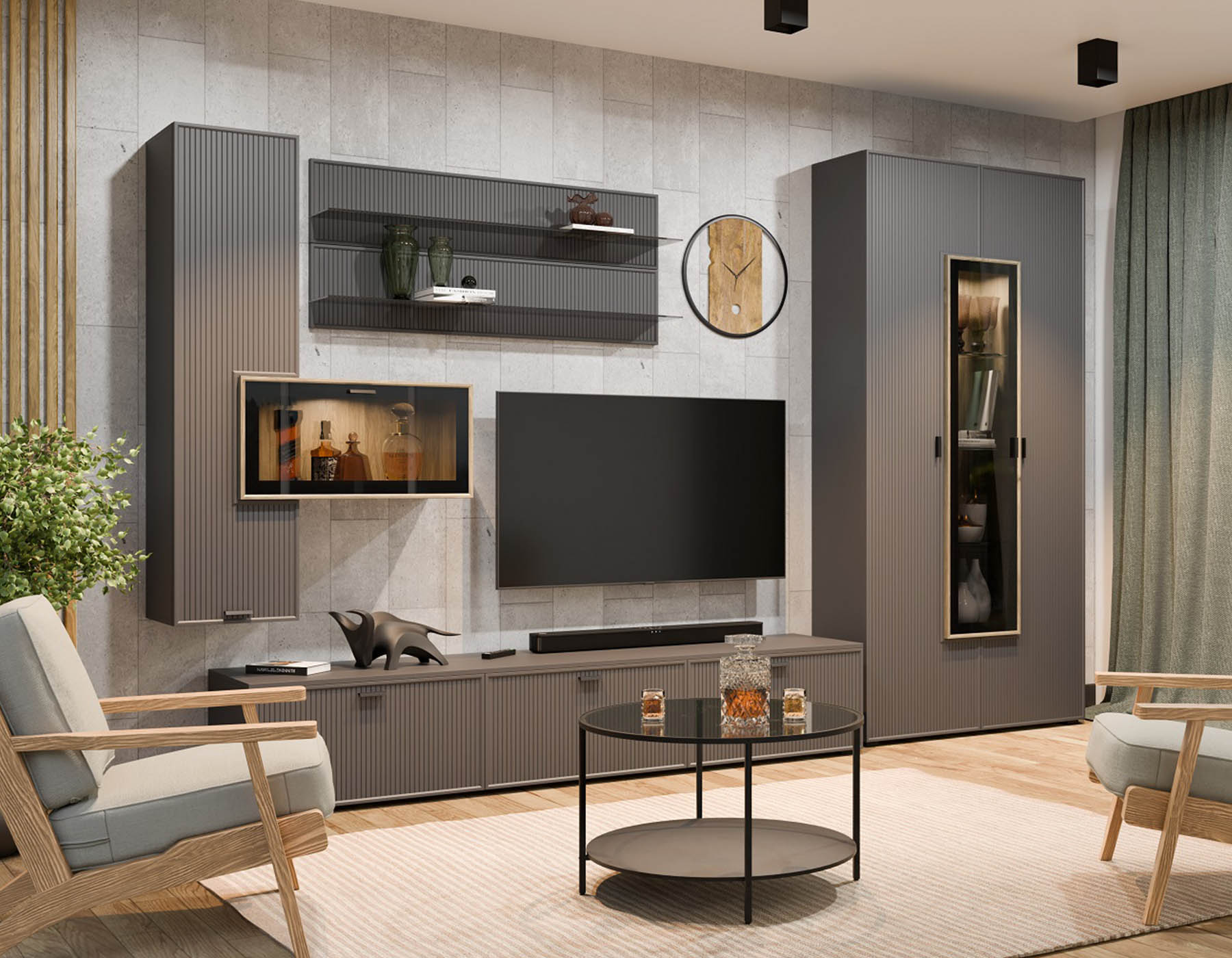 Гостиная Стелла 7-2 в салоне Мебель Лотус