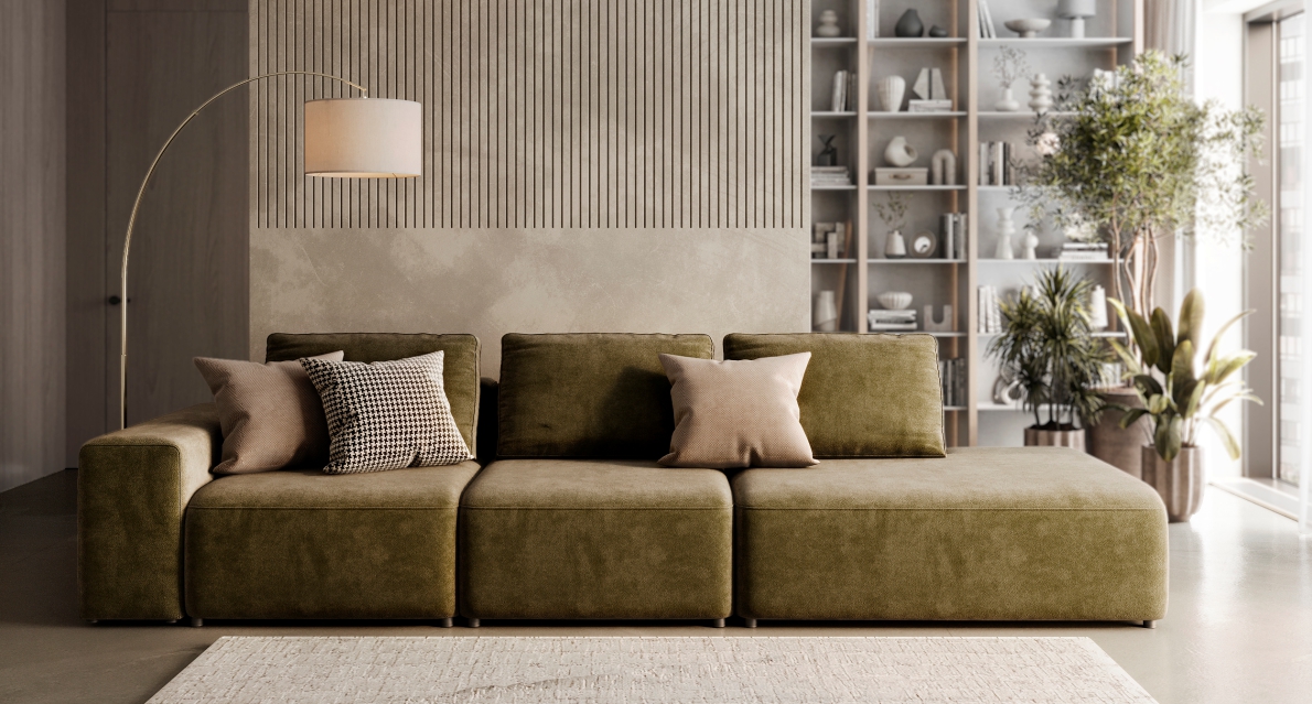 Диван Оскар модульный угловой диван для современной гостиной