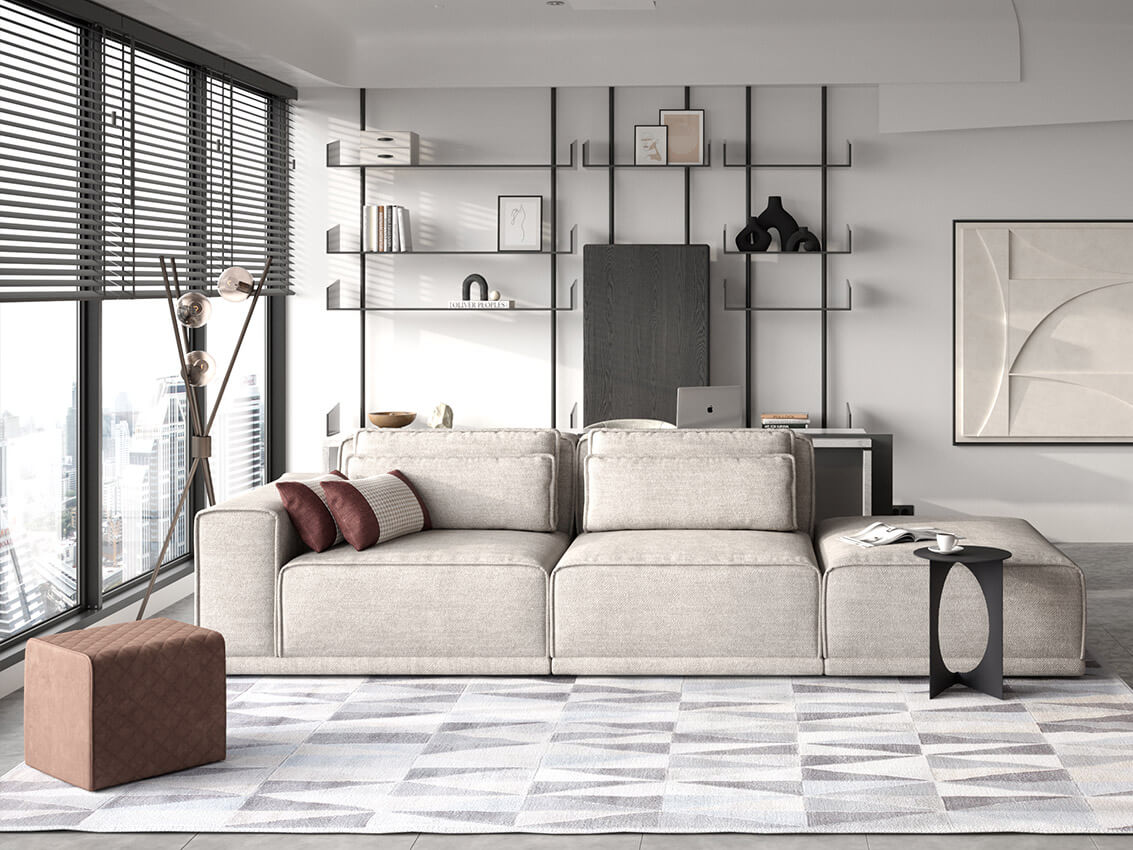 Модульная коллекция диванов Оскар — премиальный комфорт в современном стиле