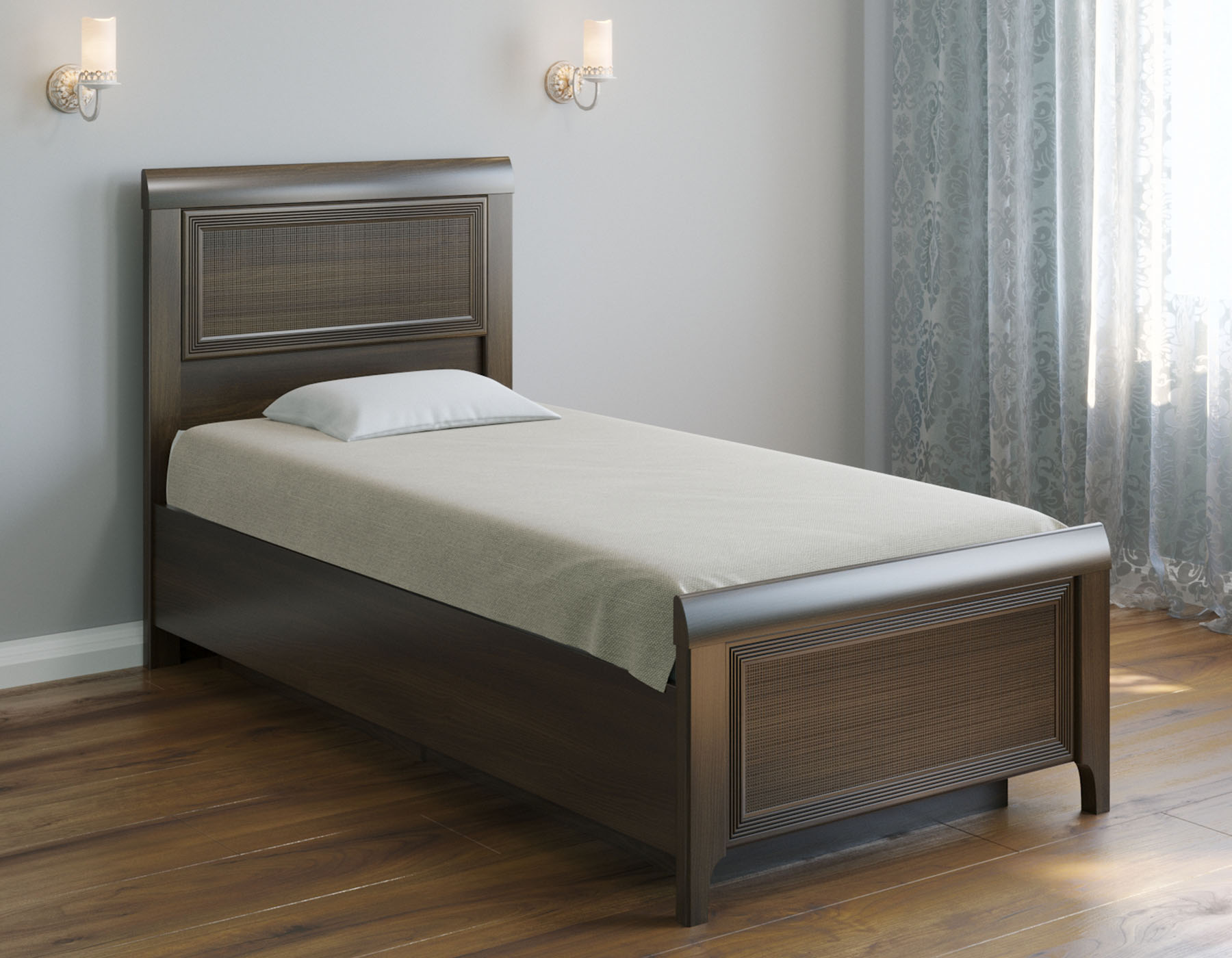 Кровать односпальная КР-1025-3