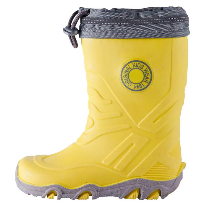Резиновые сапоги для девочек 29 желтый