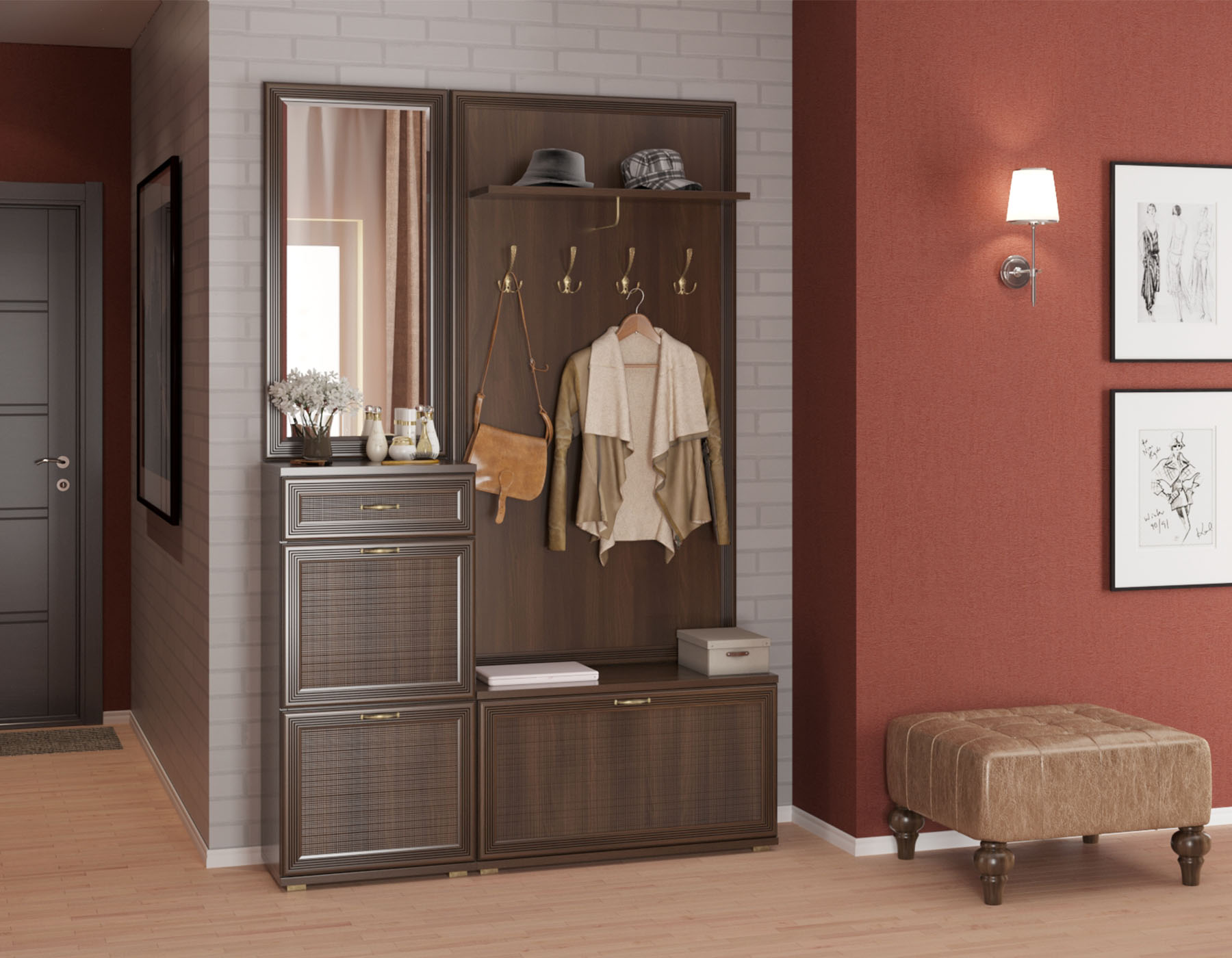 Прихожая Карина 2-3