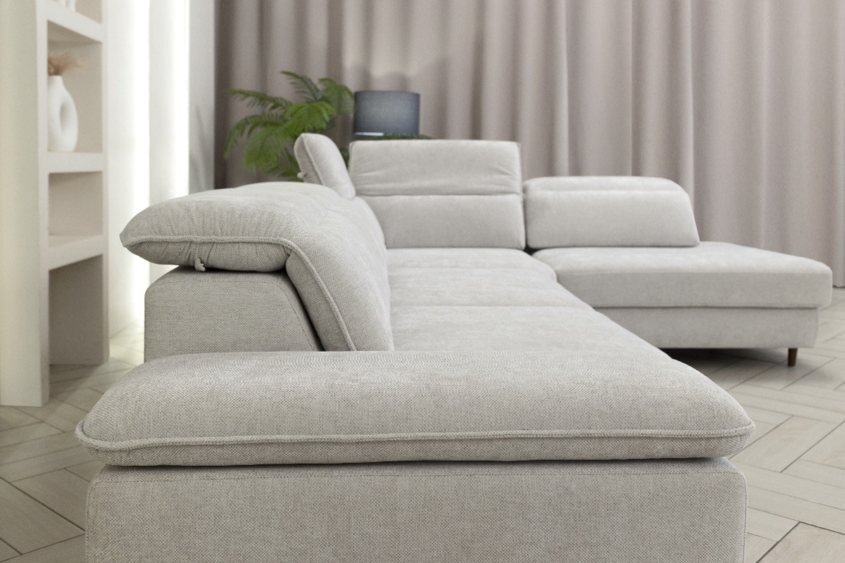 Диван Джакарта-2 — компактный угловой диван-кровать с регулируемой спинкой и подлокотником - в Мебель Лотус в Ставрополе