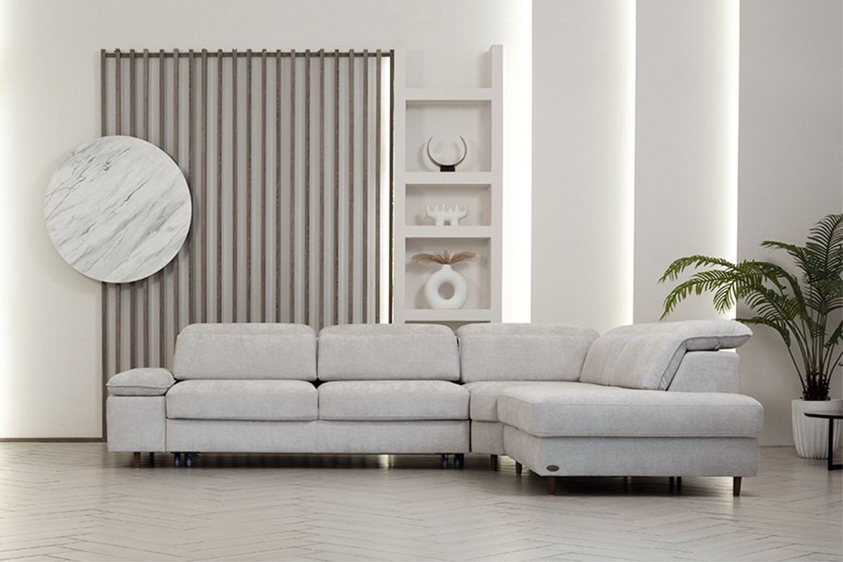 Диван Джакарта-2 — компактный угловой диван-кровать с регулируемой спинкой и подлокотником - в Мебель Лотус в Ставрополе