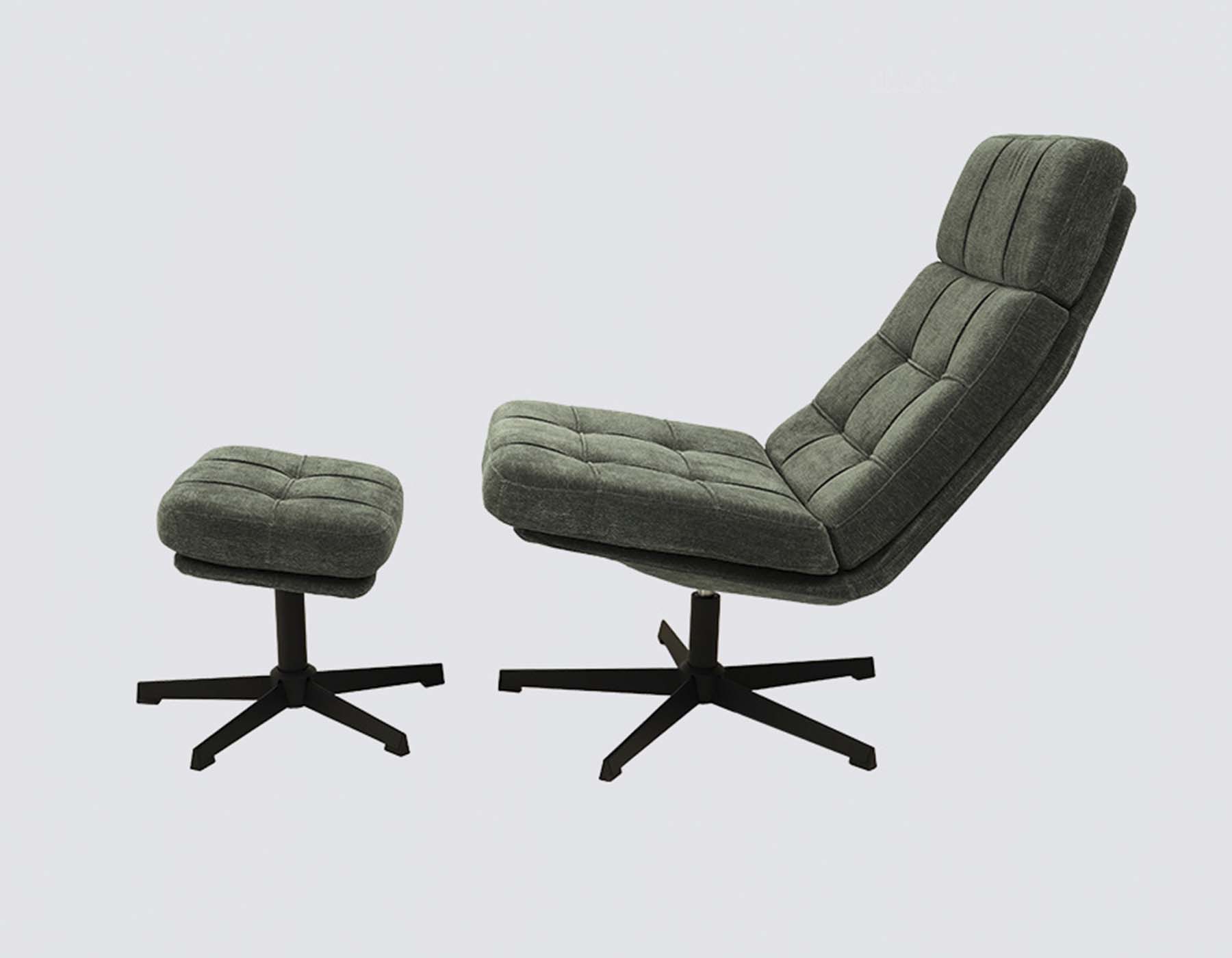 Кресло Леон с банкеткой - в Мебель Лотус в Ставрополе