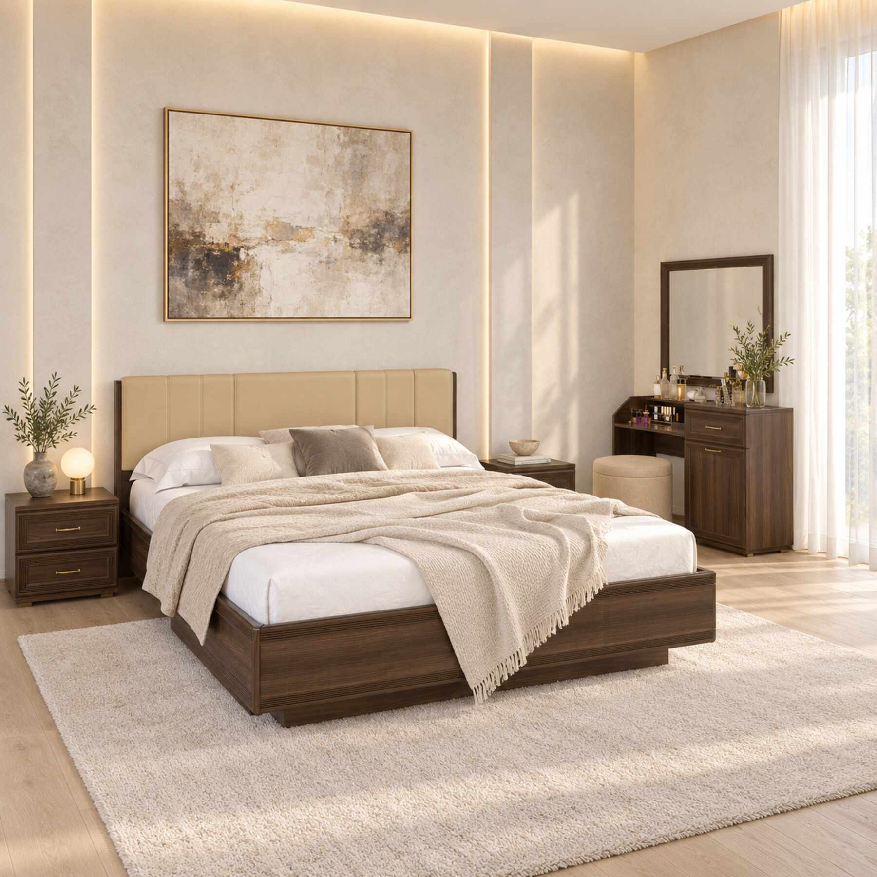 Спальня Карина 7 — вид | Мебель Лотус