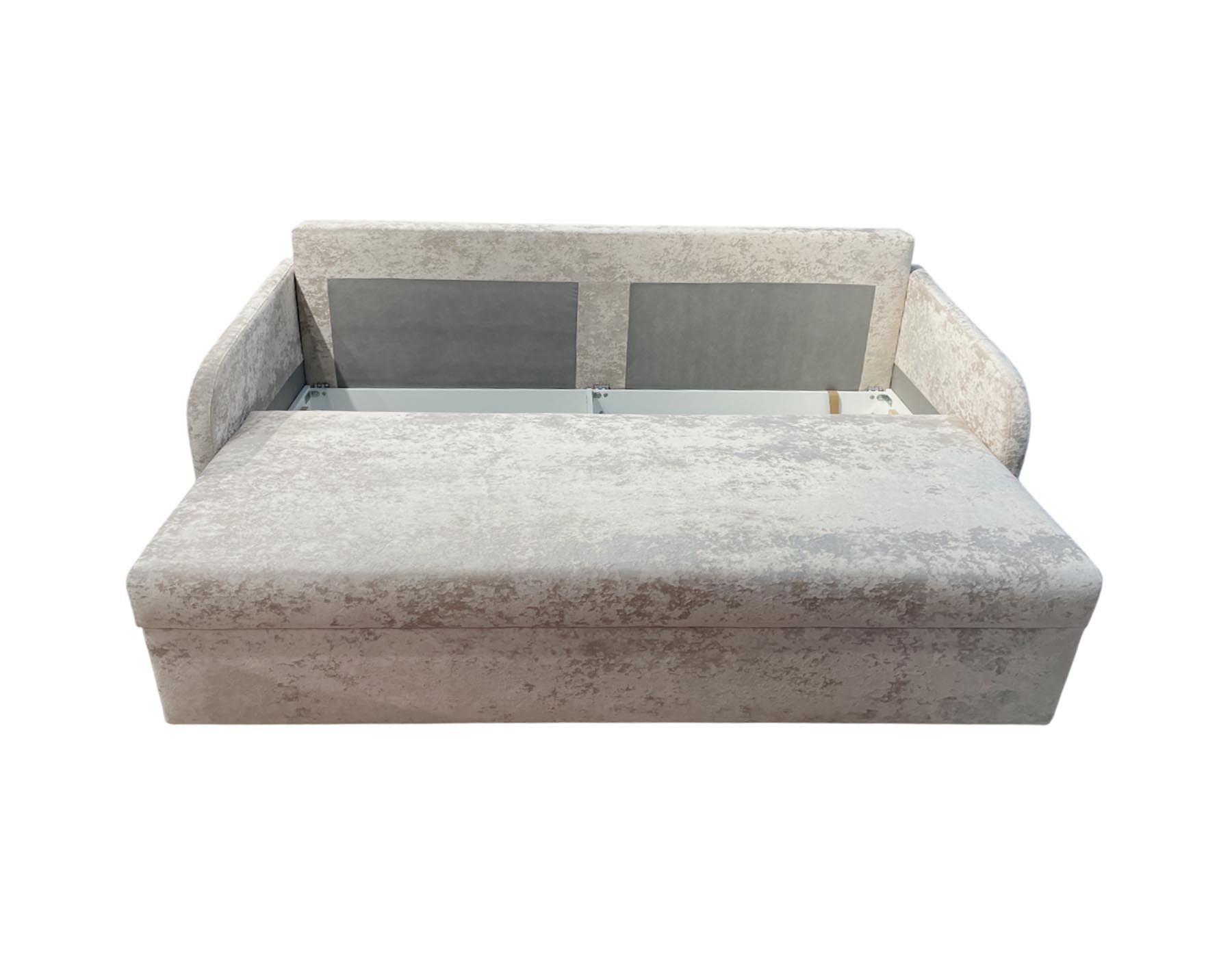 Диван прямой Бруно в бежевом цвете — вид #N# | Мебель Лотус
