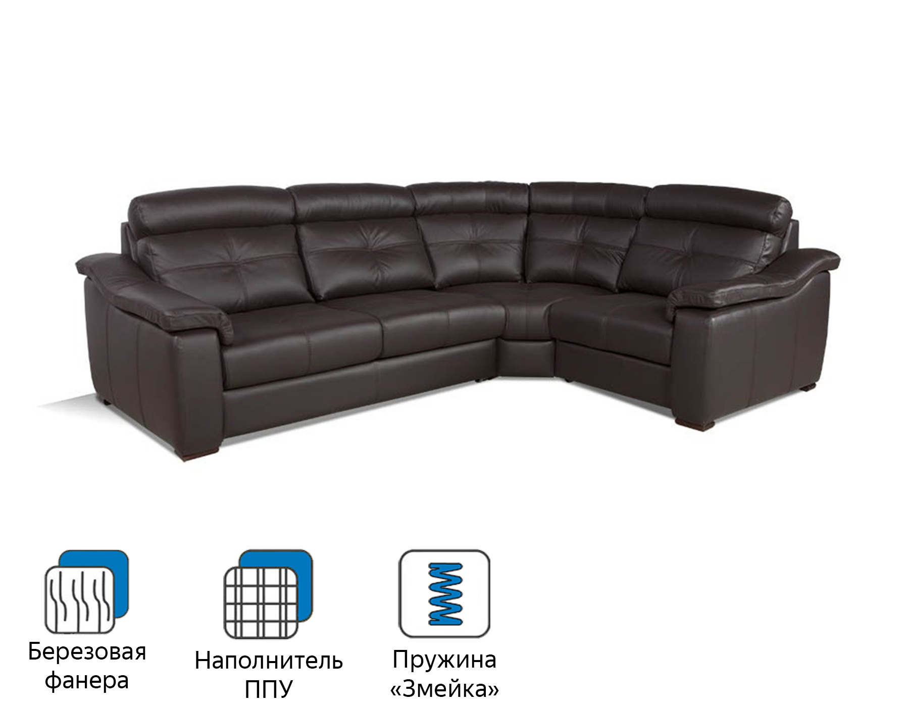 Диван угловой раскладной Хилтон (Hilton) - в Мебель Лотус в Ставрополе