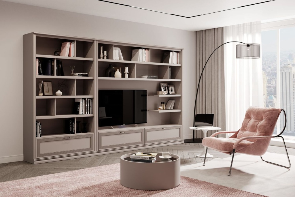 Гостиная Адажио 17 Мебель Лотус - доступная роскошь. .jpg