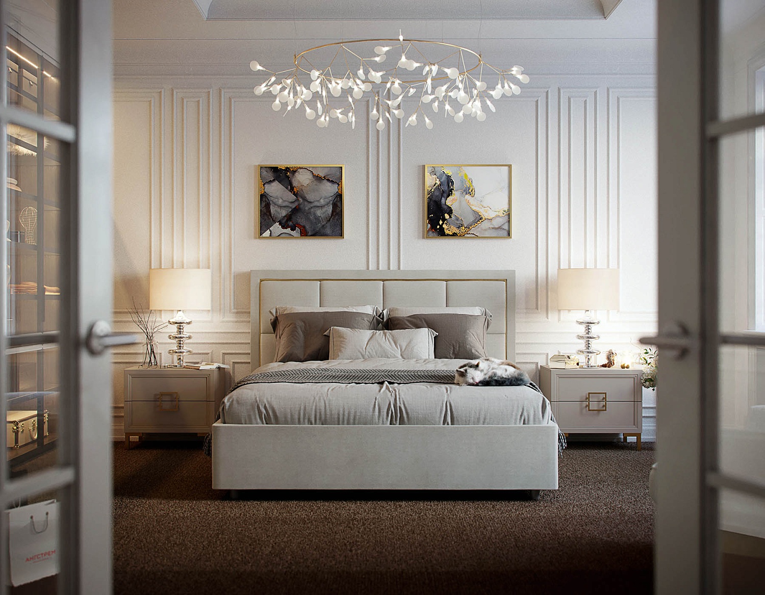 Кровать двуспальная Дольче 180х200