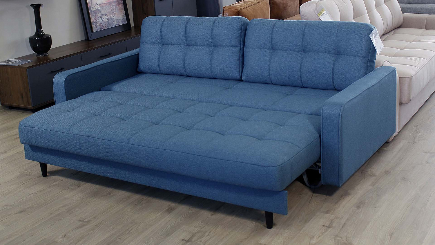 Новинка! Диван Орлеан теперь в синем цвете