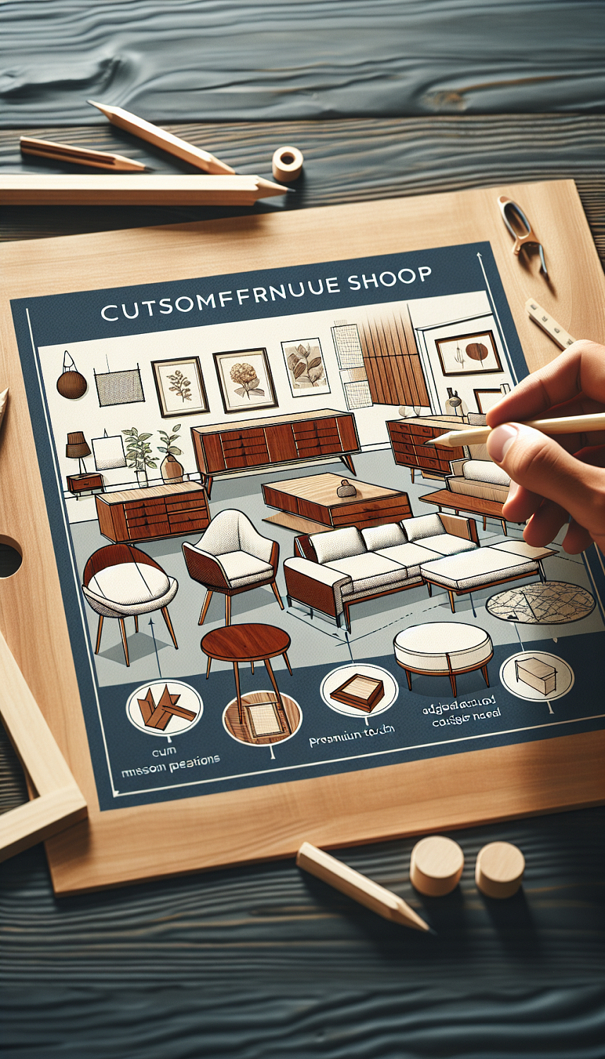 Мебель, изготовленная по индивидуальному заказу, идеально дополнит дизайн вашего интерьера