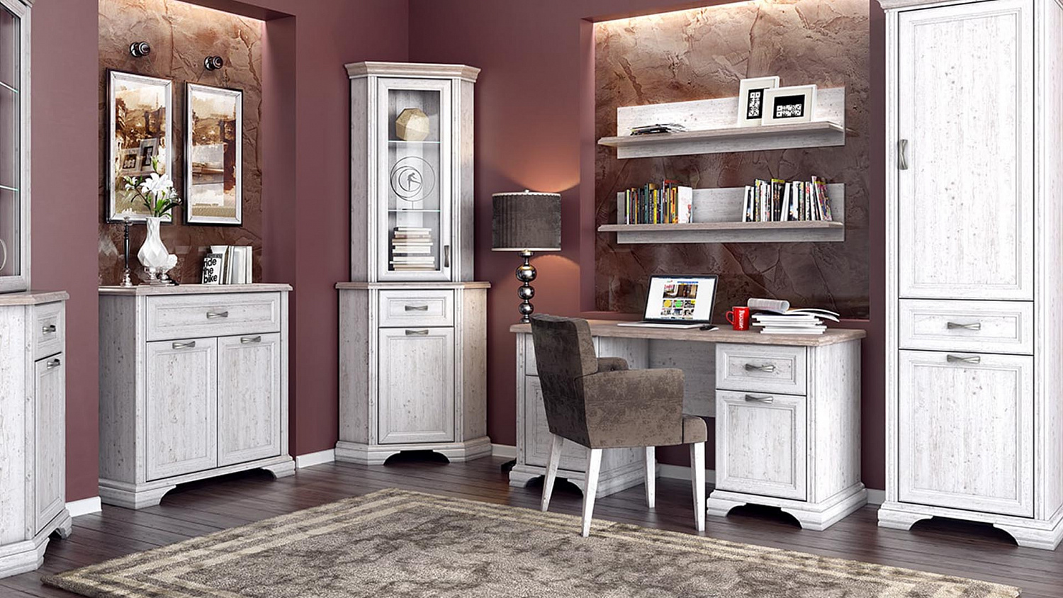 Monako в цвете Дуб Анкона