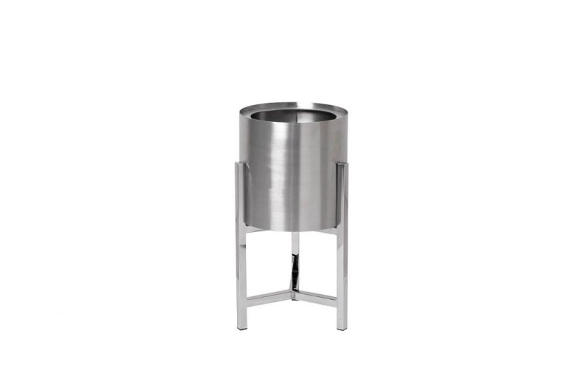 Подставка под цветы серебро d25*50cм 13RXFP3105M-SILVER - в Мебель Лотус в Ставрополе