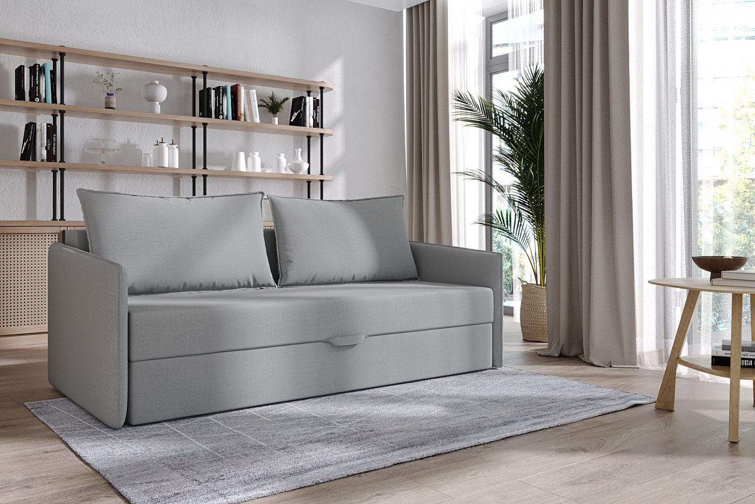 Из дивана в кровать за считанные секунды: 