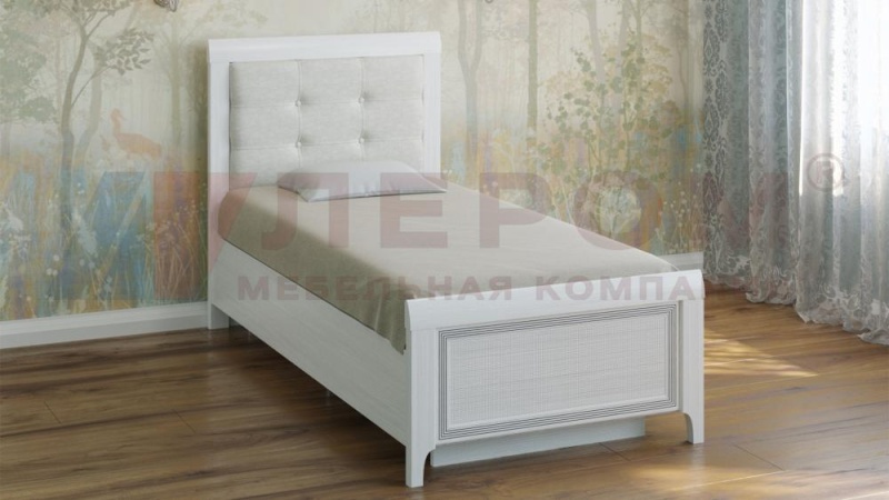 Кровать односпальная КР-1035 двуспальная  - MebelLotus в Ставрополе