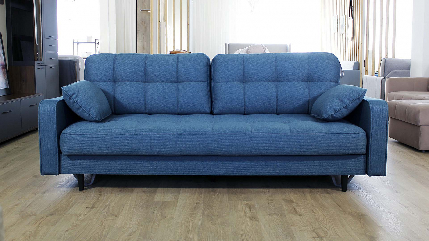 Новинка! Диван Орлеан теперь в синем цвете
