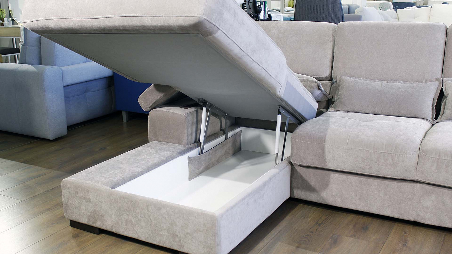 Диван с оттоманкой Руан