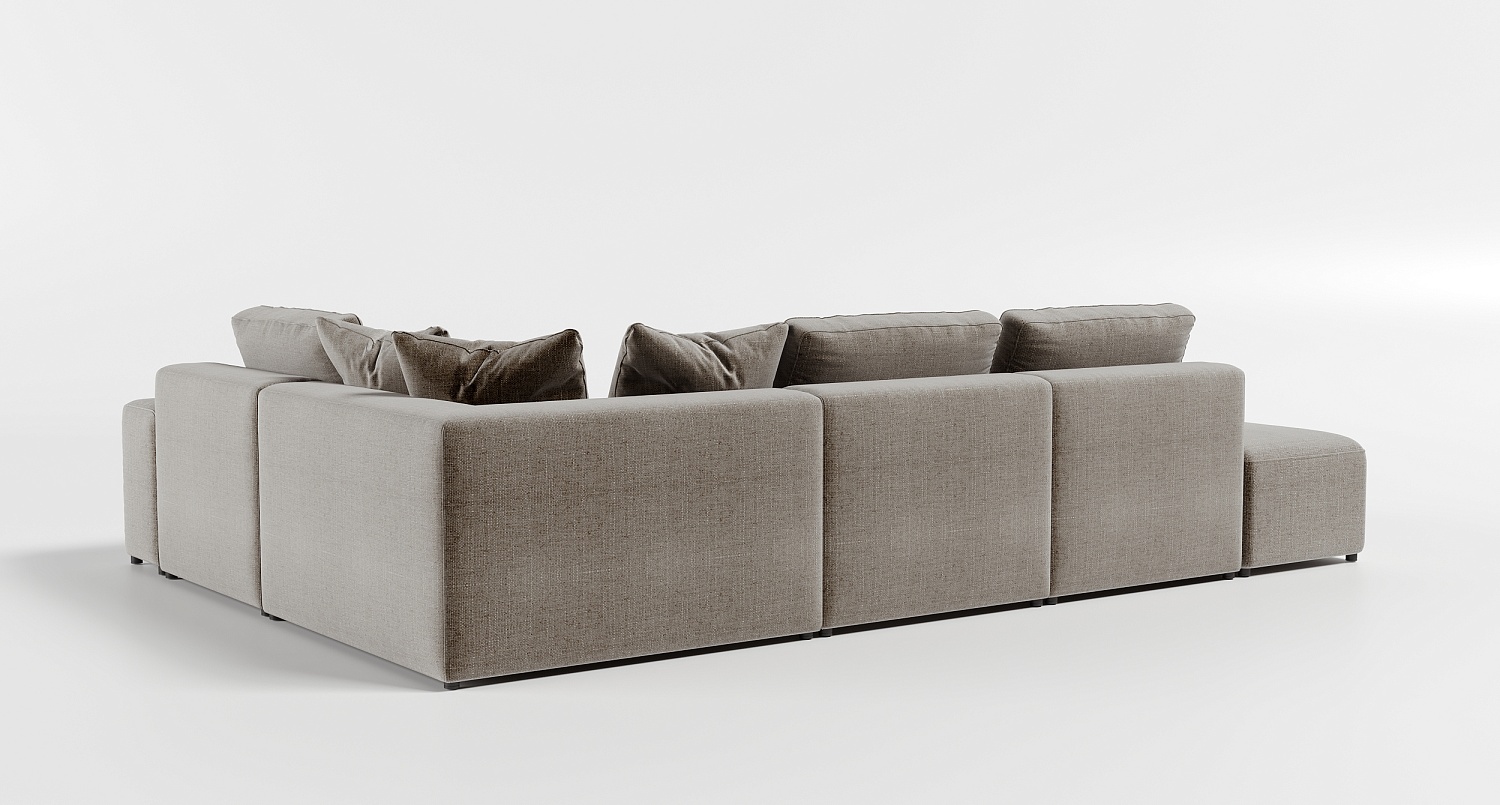 Диван Оскар — модульный угловой диван для интерьера в стиле Pinterest