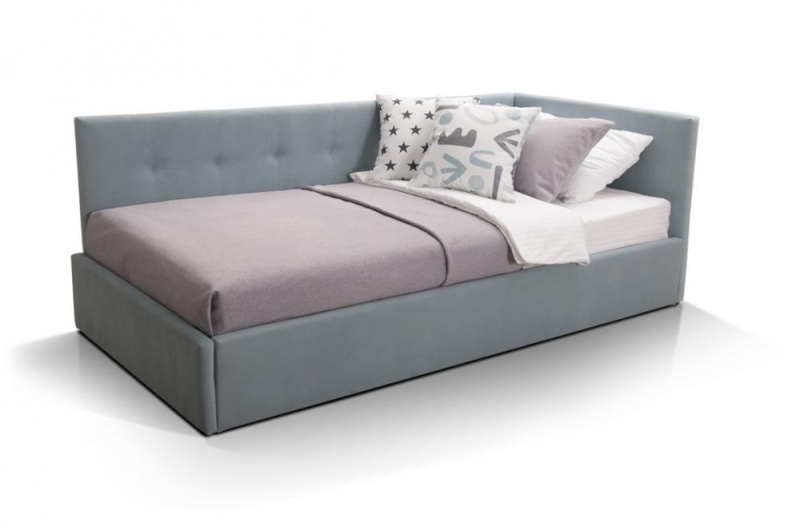 Кровать Фабрика Мирлачева VALERIA-1200 с деревянной спинкой - MebelLotus в Ставрополе