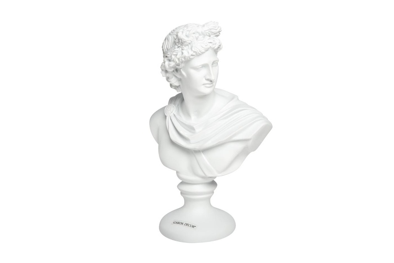 Статуэтка "Античный бюст" белая 20*30см 55RD3994 - в Мебель Лотус в Ставрополе