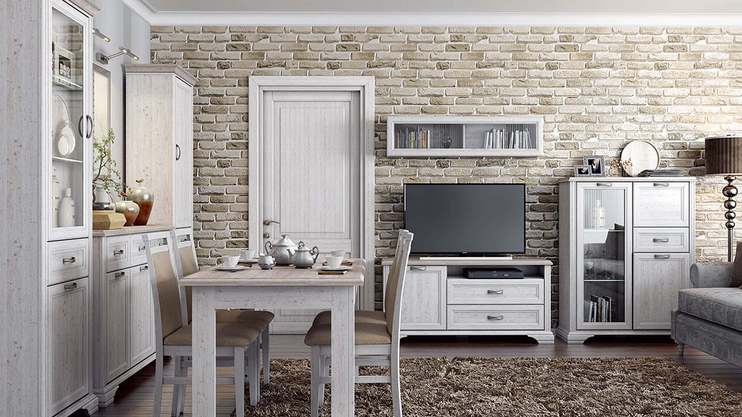 Monako в цвете Дуб Анкона