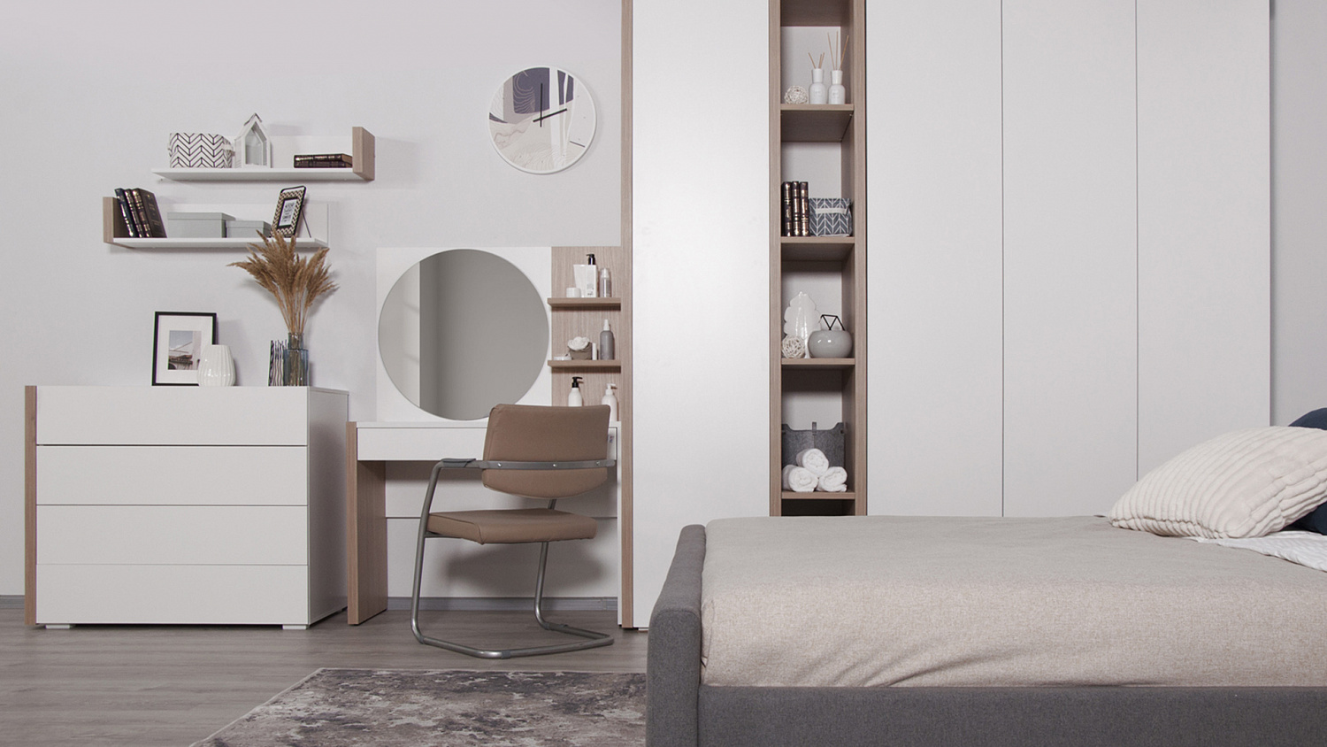 Спальня LIRA в двух цветах
