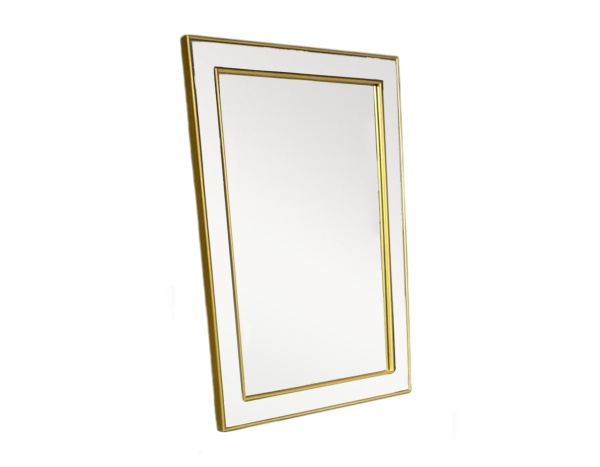 Зеркало декоративное с золотой отделкой в салоне Мебель Лотус