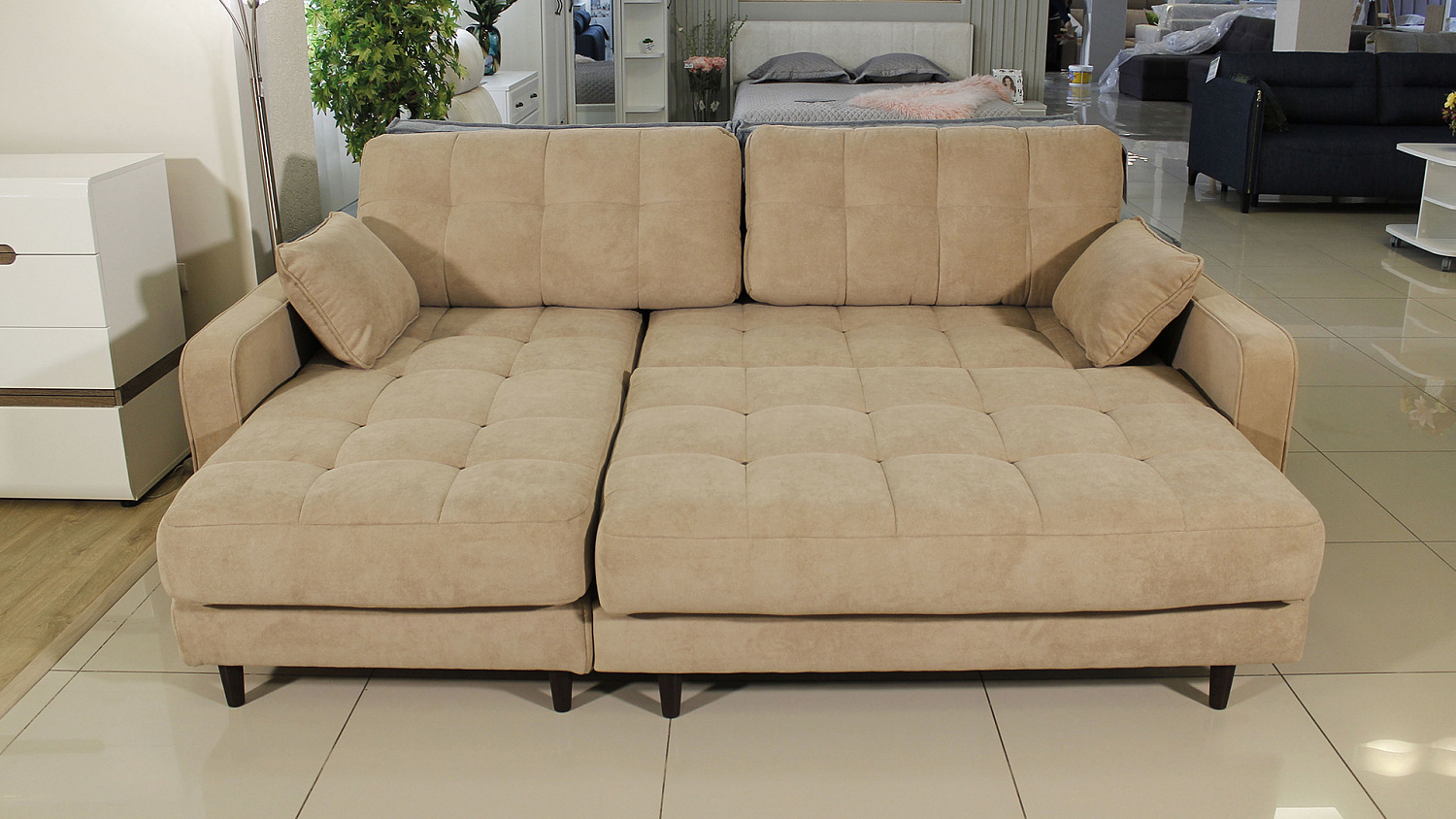 Стильно и практично: Диван-кровать угловой "Орлеан" с ортопедическим матрасом по доступным ценам