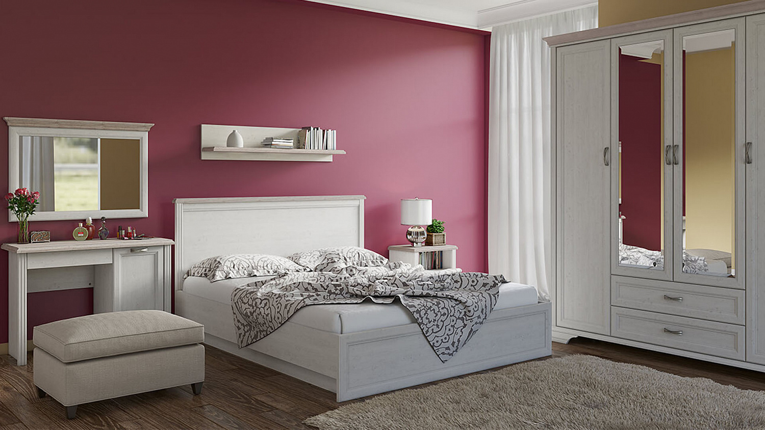 Monako в цвете Дуб Анкона