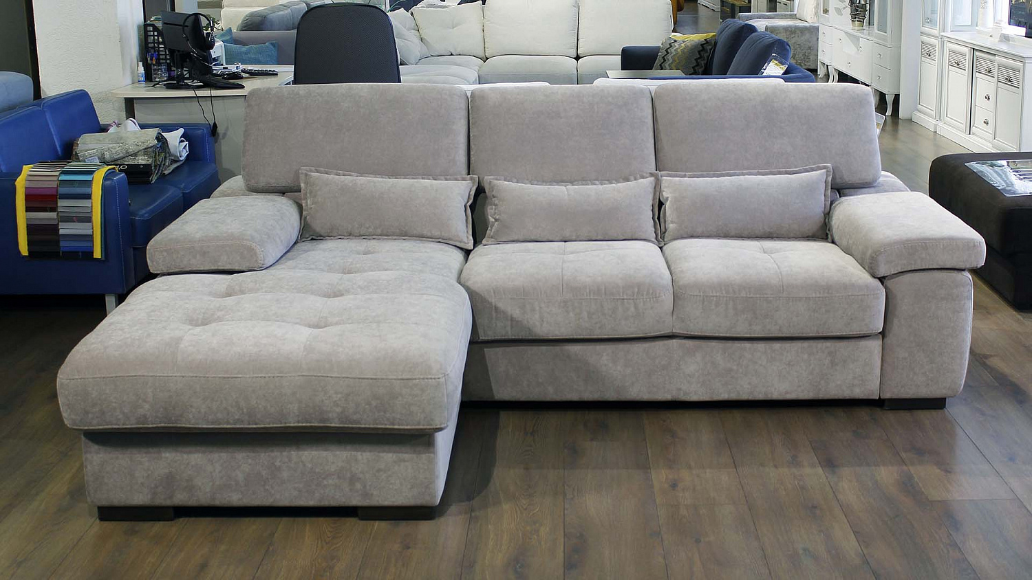 Диван с оттоманкой Руан