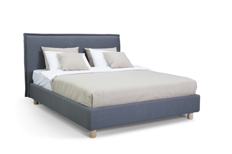 Кровать двуспальная мягкая в ткани FLORENTINA 1600 двуспальная  - MebelLotus в Ставрополе