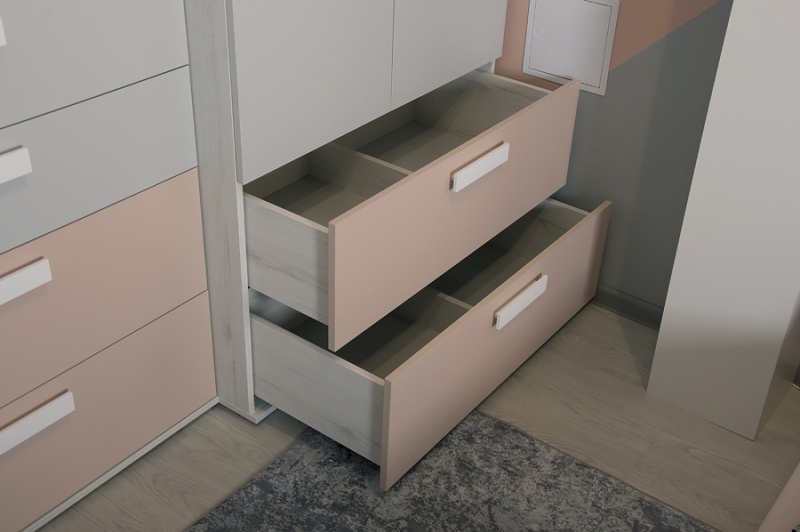Мебель для подростковой комнаты Фабрика Мирлачева RUMIKA PINK - в Мебель Лотус в Ставрополе