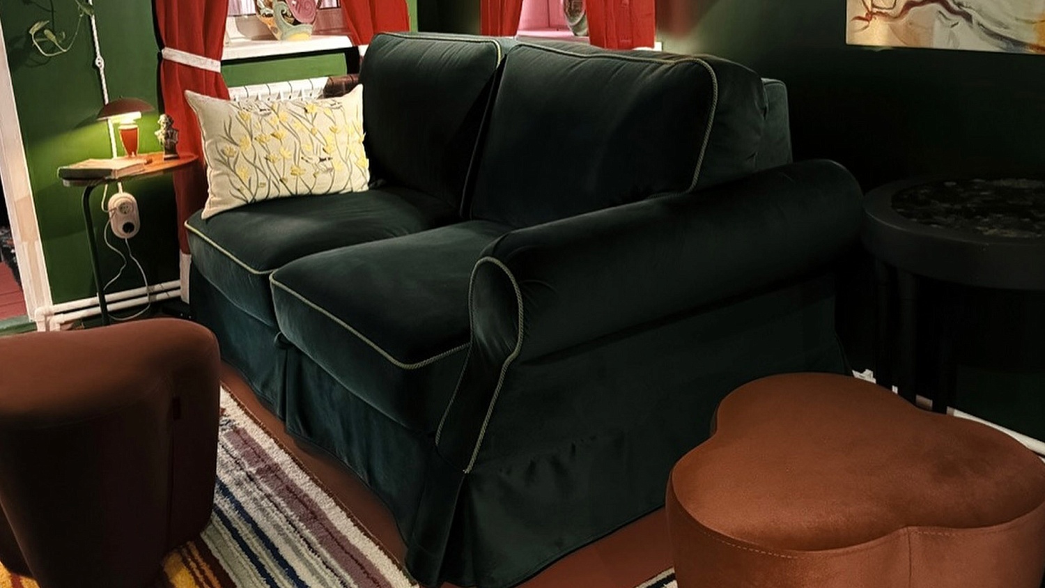 Малахитовый диван Auckland