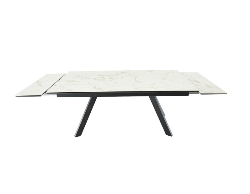 Стол Monaco 180 см керамика "Greys White" опора Monaco